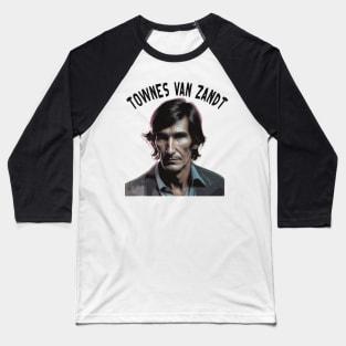 Townes Van Zandt vintage Baseball T-Shirt